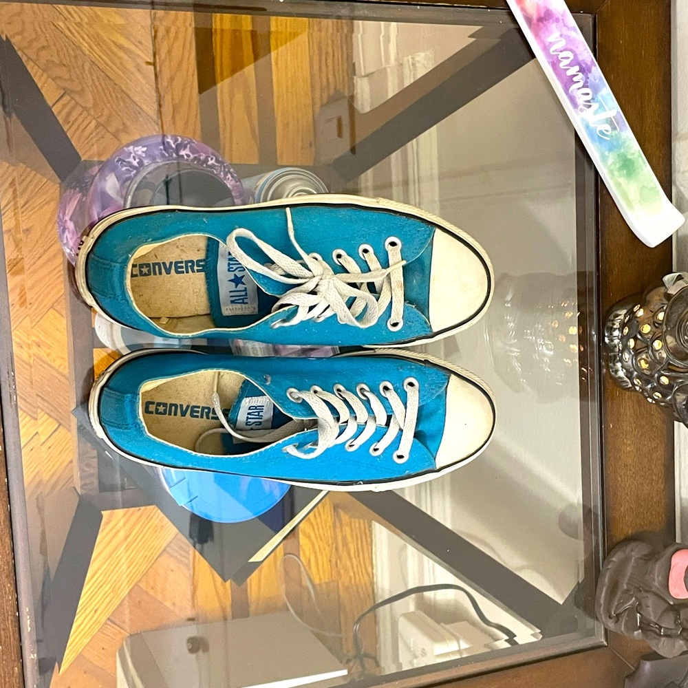 Sky blue Converse
